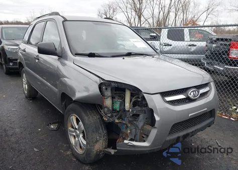 2010 Kia Sportage Lx z USA, uszkodzony, nr VIN KNDKG3A49A7728075